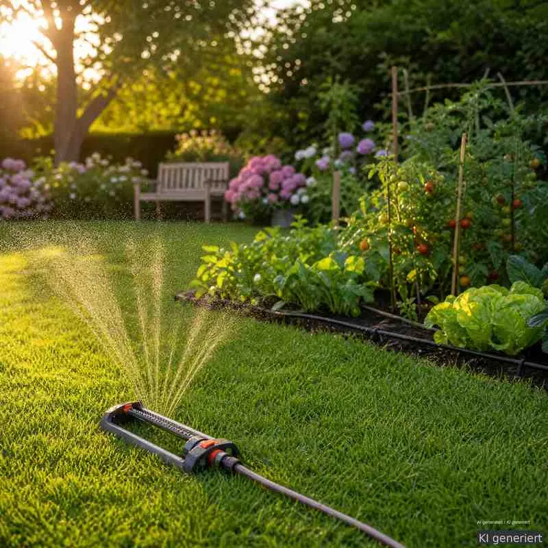 Garten bewässern große Flächen, Rasensprenger Vergleich, Tropfbewässerung Anleitung, Perlschlauch Hecke, Bewässerungscomputer Tipps, Alltagszauberwelt