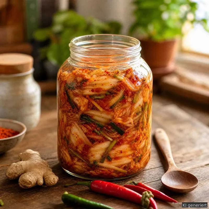 Kimchi selber machen, Kimchi Rezept Anfänger, Fermentieren Anleitung, Milchsäuregärung Gemüse, gesundes Kimchi, Alltagszauberwelt
